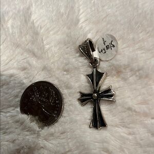 NWOT Sterling Silver Cross Pendant